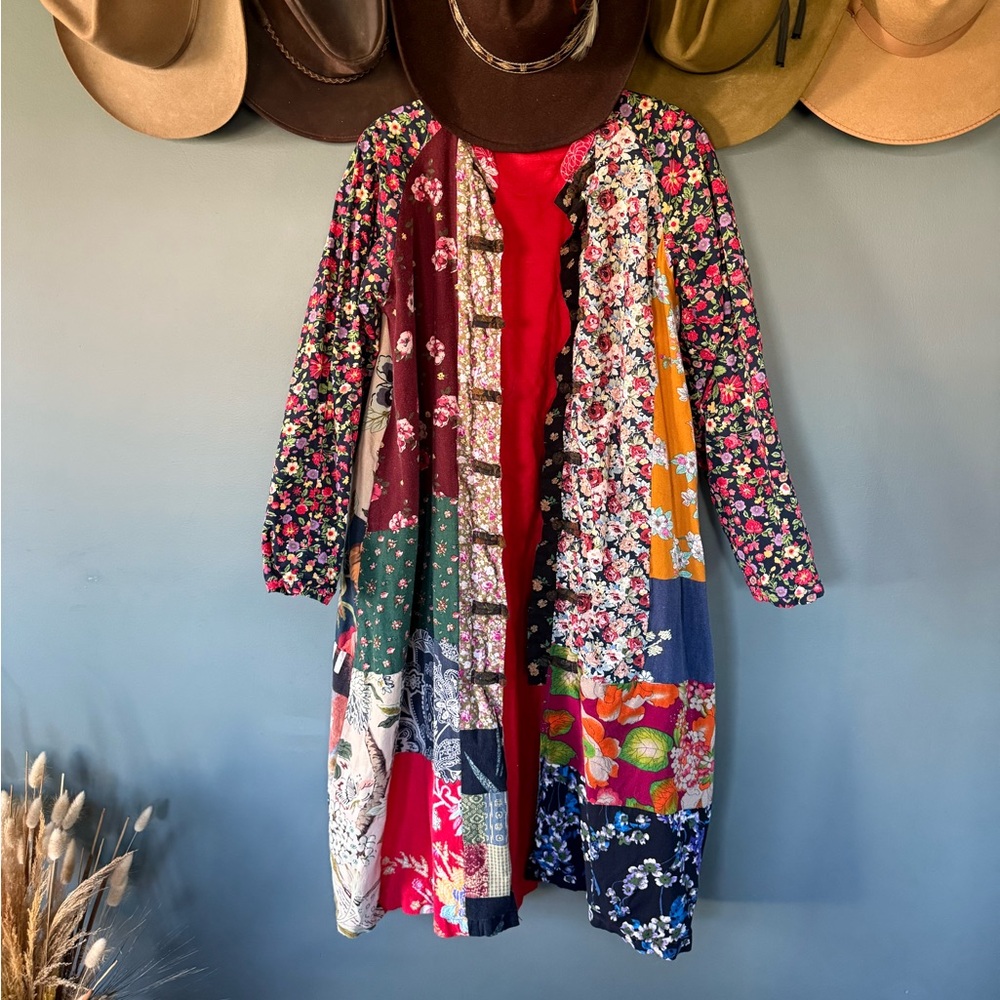 Patchwork Coat - image 1